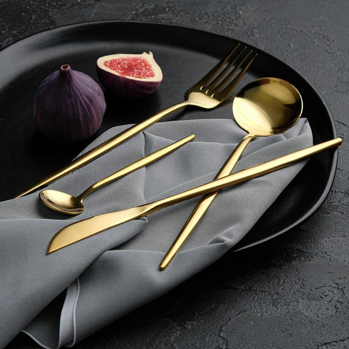 Набор столовых приборов: ложка и вилка &laquo;Еда как искусство&raquo;.