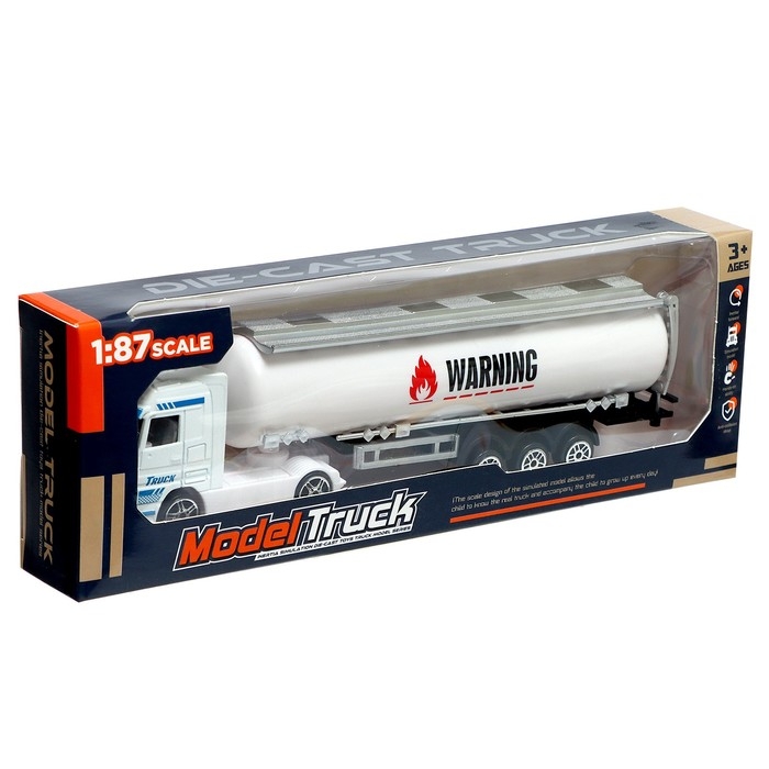 Грузовик металлический «Бензовоз», масштаб 1:87 Грузовик металлический «Бензовоз», масштаб 1:87