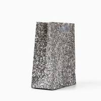 Пакет ламинированный вертикальный &laquo;Сияй&raquo;, глиттер, S, 12 х 15 х 5.5 см