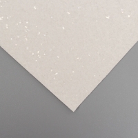 Лист для творчества иск.кожа "Крупные блёстки" белый лист 33х20 см толщина 0,84 мм
