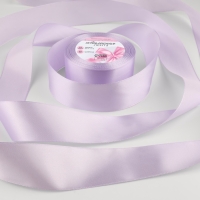 Лента атласная, 40 мм &times; 23 &plusmn; 1 м, цвет нежно-сиреневый №44