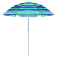 Зонт пляжный Maclay «Модерн», с серебристым покрытием, d=150 cм, h=170 см, цвет МИКС Зонт пляжный Maclay «Модерн», с серебристым покрытием, d=150 cм, h=170 см, цвет МИКС