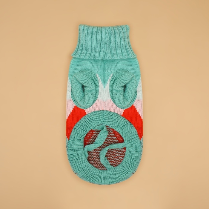 Свитер "Весеннее настроение", S (ДС 23, ОШ 23, ОГ 26-45 см