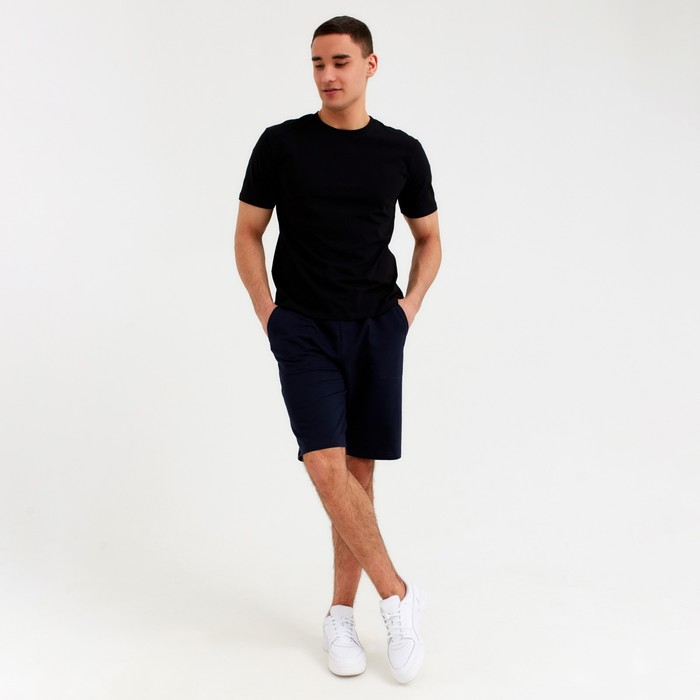 Футболка мужская MINAKU: Basic line MAN цвет черный, размер 54