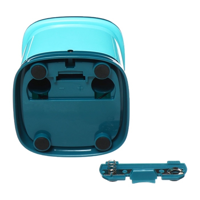 Точилка электрическая (батарейки в комплект не входят).работает от 2-х АА батареек Бирюзовый Точилка электрическая (батарейки в комплект не входят).работает от 2-х АА батареек Бирюзовый