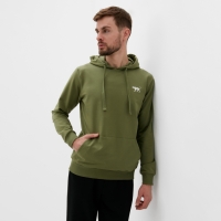 Толстовка мужская с капюшоном MIST Men's casual размер 52, зеленый