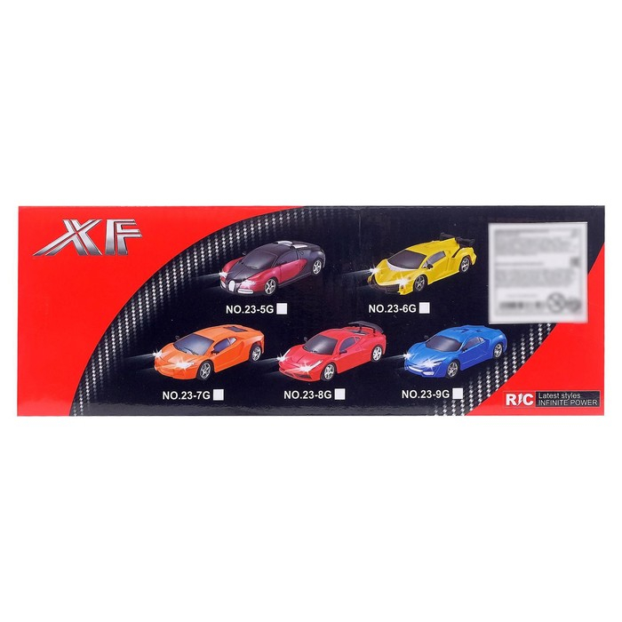 Машина радиоуправляемая &laquo;Купе&raquo;, 1:18, работает от батареек, цвет синий