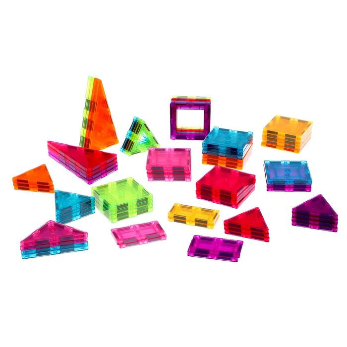 Конструктор магнитный &laquo;Геометрические фигуры&raquo;, 68 деталей