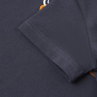 Футболка детская MINAKU: Exclusive print, цвет графитовый, рост 104 см