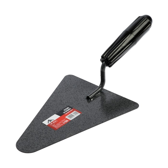 Кельма бетонщика ЛОМ, 200 х 150 мм, сталь, порошковая окраска, пластиковая рукоятка Кельма бетонщика ЛОМ, 200 х 150 мм, сталь, порошковая окраска, пластиковая рукоятка