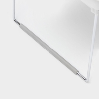 Столик - поднос для подачи Griten, складной, 36,2&times;19&times;3,7 см, цвет белый