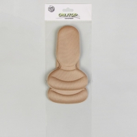 Пяткоудерживатели для обуви, с подпяточником, на клеевой основе, 14 × 9 см, пара, цвет бежевый Пяткоудерживатели для обуви, с подпяточником, на клеевой основе, 14 × 9 см, пара, цвет бежевый