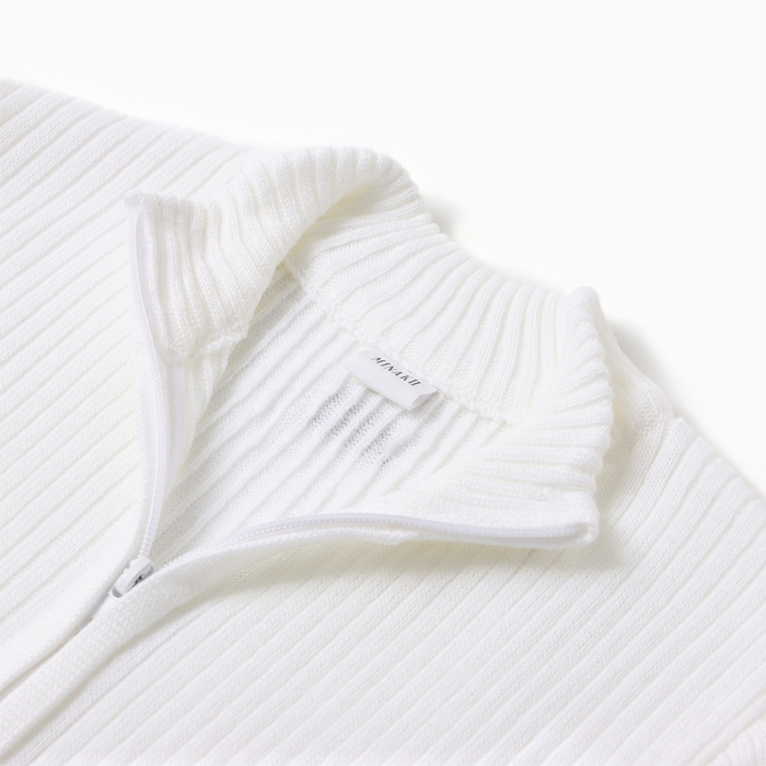 Костюм (кофта и брюки) детский MINAKU, цвет белый, рост 134 см