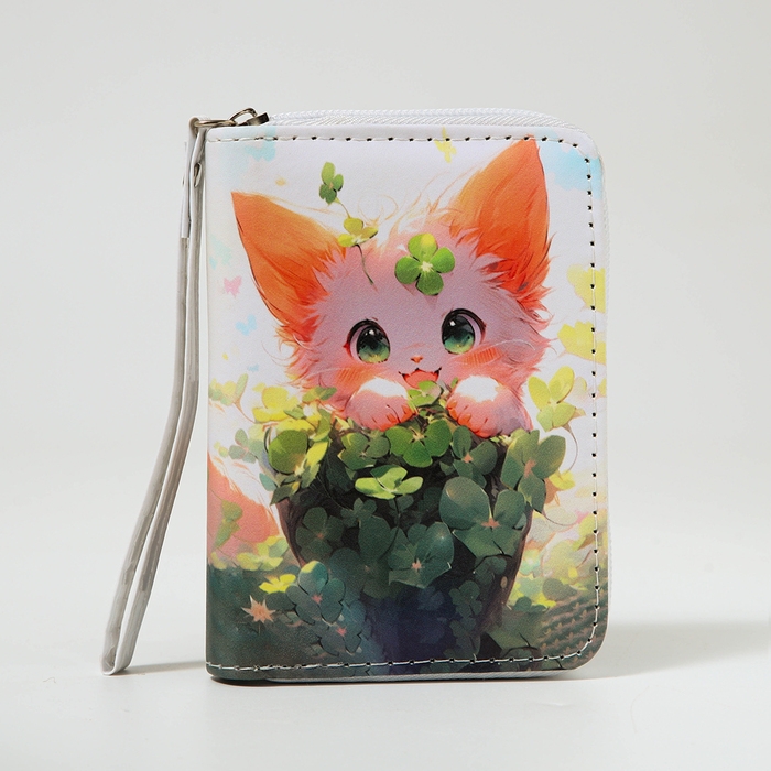 Кошелёк детский на молнии «Выбражулька», цвет разноцветный Кошелёк детский на молнии «Выбражулька», цвет разноцветный