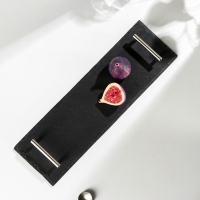 Поднос из сланца Magistro Valley, 40&times;12 см