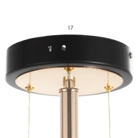 Светильник BayerLux "Вандо" 3хLED 26Вт золото Светильник BayerLux "Вандо" 3хLED 26Вт золото