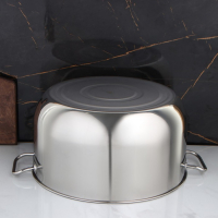 Кастрюля цельнотянутая, 35 л, d=45 см, h=21.5 см