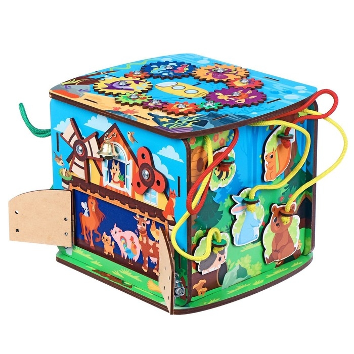 Бизиборд &laquo;Играем со зверятами&raquo;