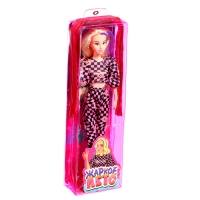 Кукла в пенале &laquo;Жаркое лето&raquo;, костюм в клеточку