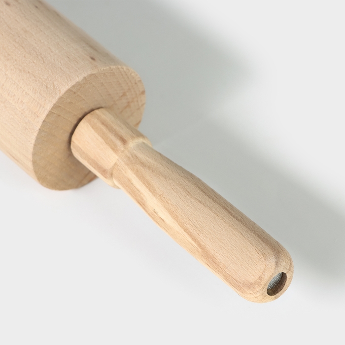 Скалка Adelica, с вращающейся ручкой, 60×6 см, бук Скалка Adelica, с вращающейся ручкой, 60×6 см, бук