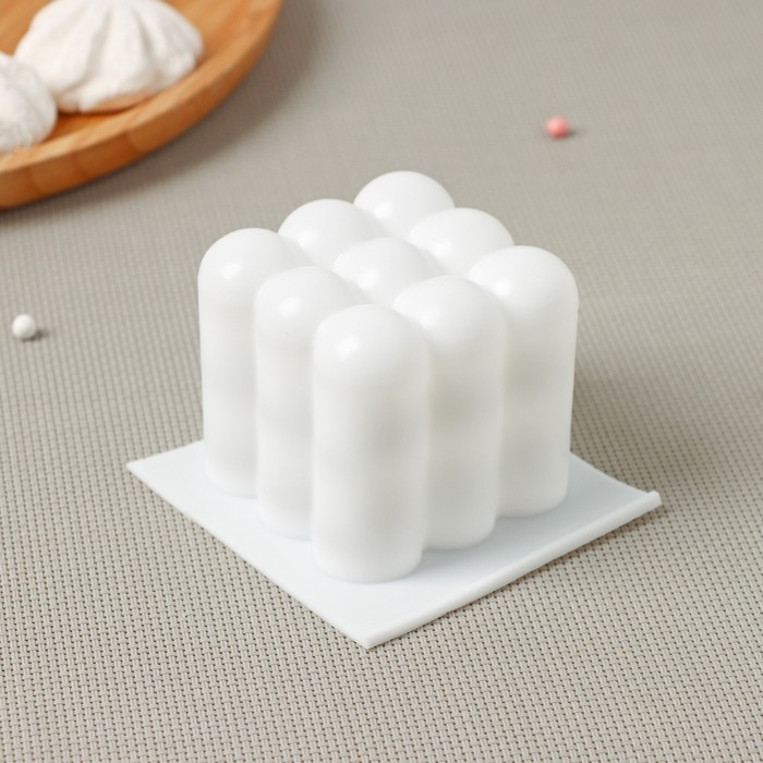 Молд Доляна &laquo;Рафаэль&raquo;, силикон, 5,5&times;5,5&times;6 см, цвет белый