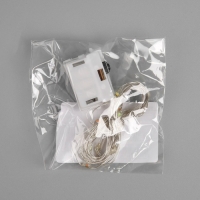 Гирлянда «Нить» 2 м роса, IP20, серебристая нить, 20 LED, 3 режима, батарейки AG13х3 (в комплекте), свечение мульти Гирлянда «Нить» 2 м роса, IP20, серебристая нить, 20 LED, 3 режима, батарейки AG13х3 (в комплекте), свечение мульти