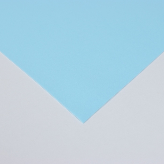 Фоамиран иранский 0,8 -1 мм (Светло-голубой/175) 60х70 см