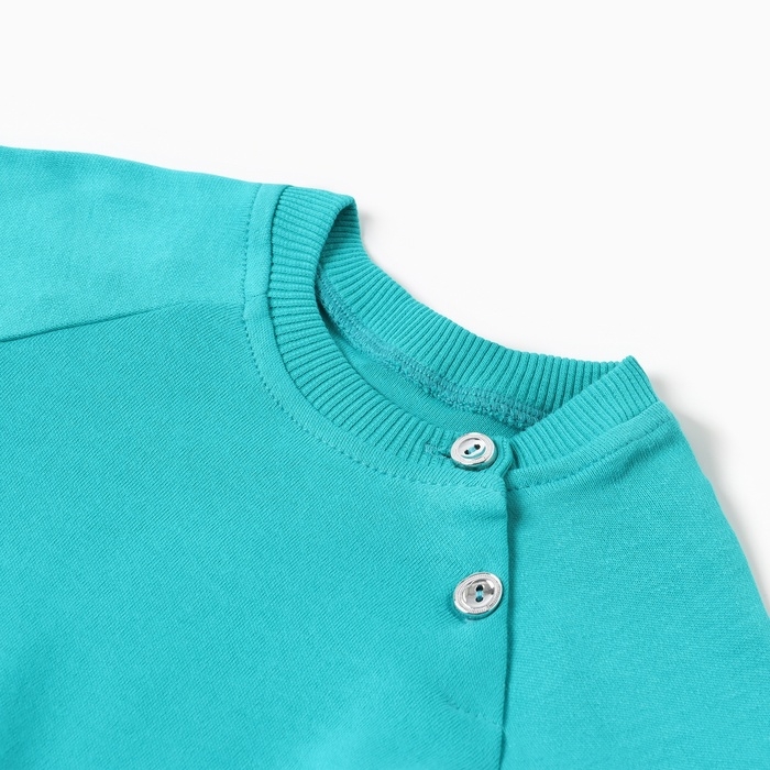 Комбинезон детский MINAKU цвет изумрудный, рост 56-62 см