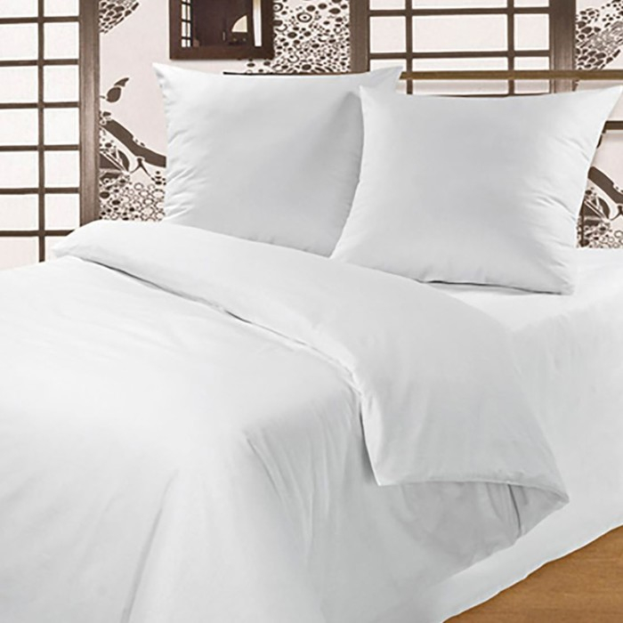 Простыня евро-макси 220х240 см, бязь 100% хлопок отбеленная 120г/м&sup2;