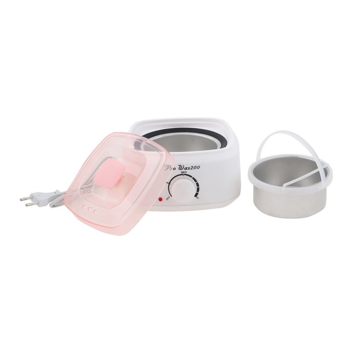 Воскоплав Luazon LVPL-05, баночный, 100 Вт, 400 г, регулировка температуры, белый Воскоплав Luazon LVPL-05, баночный, 100 Вт, 400 г, регулировка температуры, белый