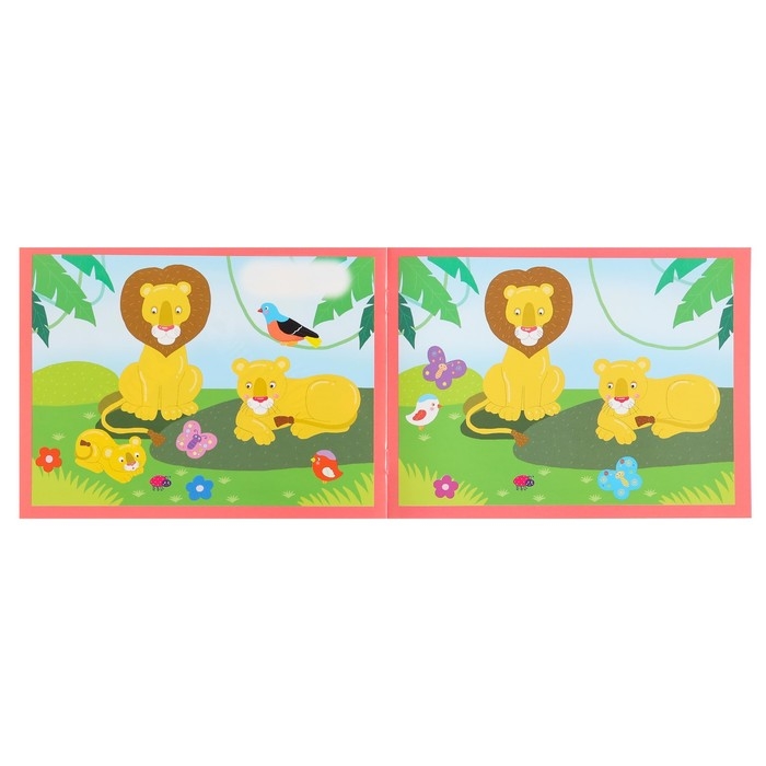 Книжка с наклейками «Зоопарк» Книжка с наклейками «Зоопарк»