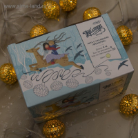 Гирлянда &laquo;Нить&raquo; 4 м с насадками &laquo;Фонарик&raquo;, IP20, прозрачная нить, 20 LED, свечение тёплое белое, 8 режимов, 220 В