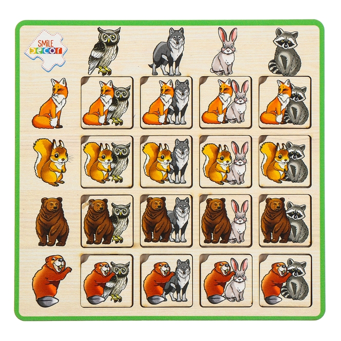 Головоломка &laquo;Лесные соседи&raquo;