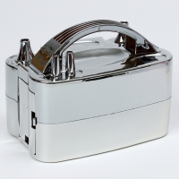 Компрессор для воздушных шаров, цвет серебро, без батареек Компрессор для воздушных шаров, цвет серебро, без батареек