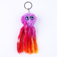 Мягкая игрушка &laquo;Осьминог&raquo;, на брелоке, 11 см, цвета МИКС