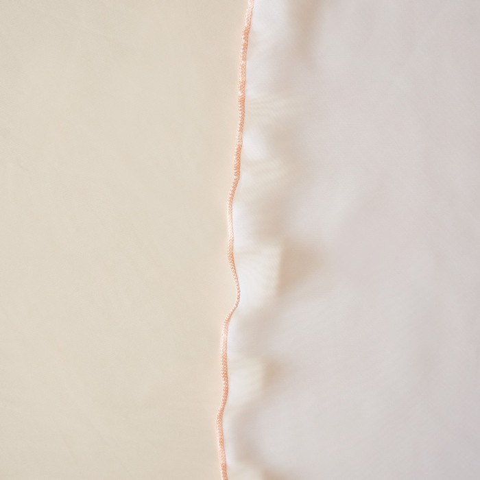 Комплект штор для кухни Witerra Мальва 280х150см, персик, пэ100%