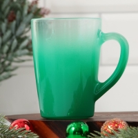 Новый год. Кружка стеклянная с градиентом «Время волшебства!», 300 мл Новый год. Кружка стеклянная с градиентом «Время волшебства!», 300 мл