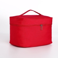 Косметичка на молнии, цвет малиновый Косметичка на молнии, цвет малиновый