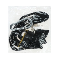 Чомбур 2,5 м, карабин, черный Чомбур 2,5 м, карабин, черный