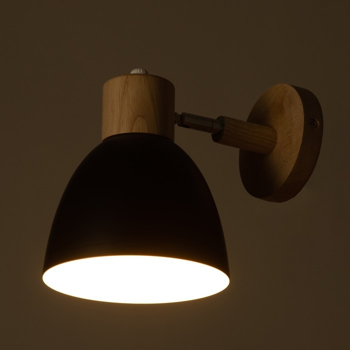 Спот Спот "Аксель" Е27 40Вт черный 15х21 см