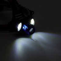 Фонарь налобный аккумуляторный "Мастер К", 1200 мАч, 4 режима, 7.5 х 8 см Фонарь налобный аккумуляторный "Мастер К", 1200 мАч, 4 режима, 7.5 х 8 см