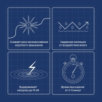 Изолента жидкая, герметик водонепроницаемый, с кисточкой ISOLASTIC, гель, белый, 100 мл Изолента жидкая, герметик водонепроницаемый, с кисточкой ISOLASTIC, гель, белый, 100 мл