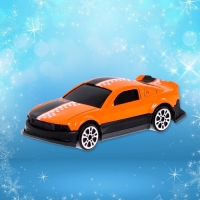 Новогодний шар с игрушкой &laquo;Машинка&raquo;, цвета МИКС