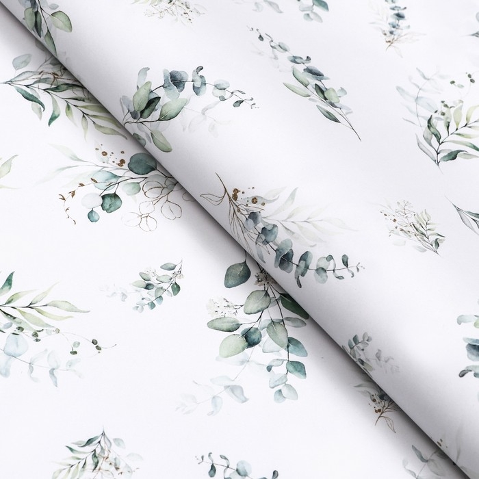 Бумага упаковочная,глянцевая Бумага упаковочная,глянцевая "Легкость настроения", 70 х 100 см, 1 лист