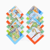 Набор носовых платков Крошка Я "Крокодил" 30*30 см-12 шт, 100% хлопок Набор носовых платков Крошка Я "Крокодил" 30*30 см-12 шт, 100% хлопок