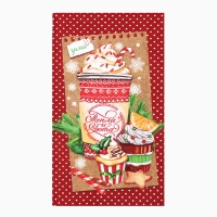 Набор кухонных полотенец Доляна &laquo;Тепла и уюта&raquo; 35х60см-2шт, 100% хлопок