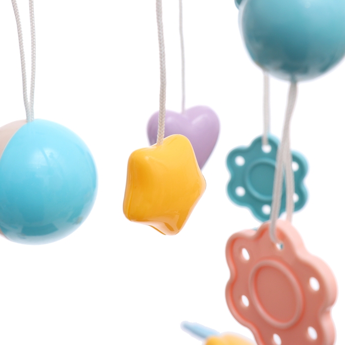 Мобиль музыкальный &laquo;Песенки совушки&raquo;, на батарейках, цвет розовый