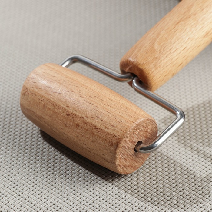 Валик для раскатки теста Доляна &laquo;Профи&raquo;, 17&times;11&times;3 см