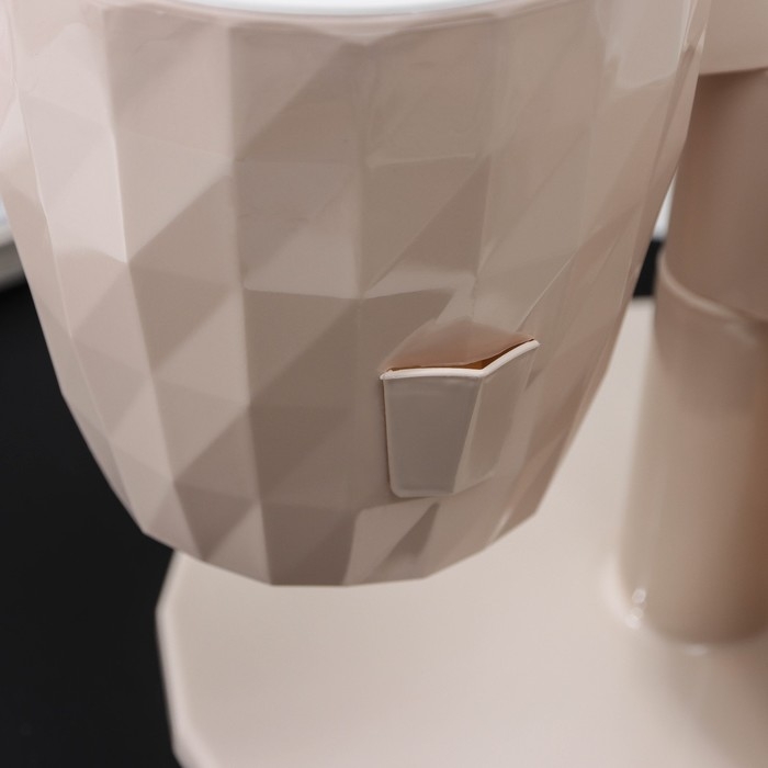 Кашпо многоярусное Ruby &laquo;Каскад&raquo;, 3 шт, 1 л, цвет пудровый