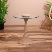 Столик кофейный 45х45х50 см, манговое дерево